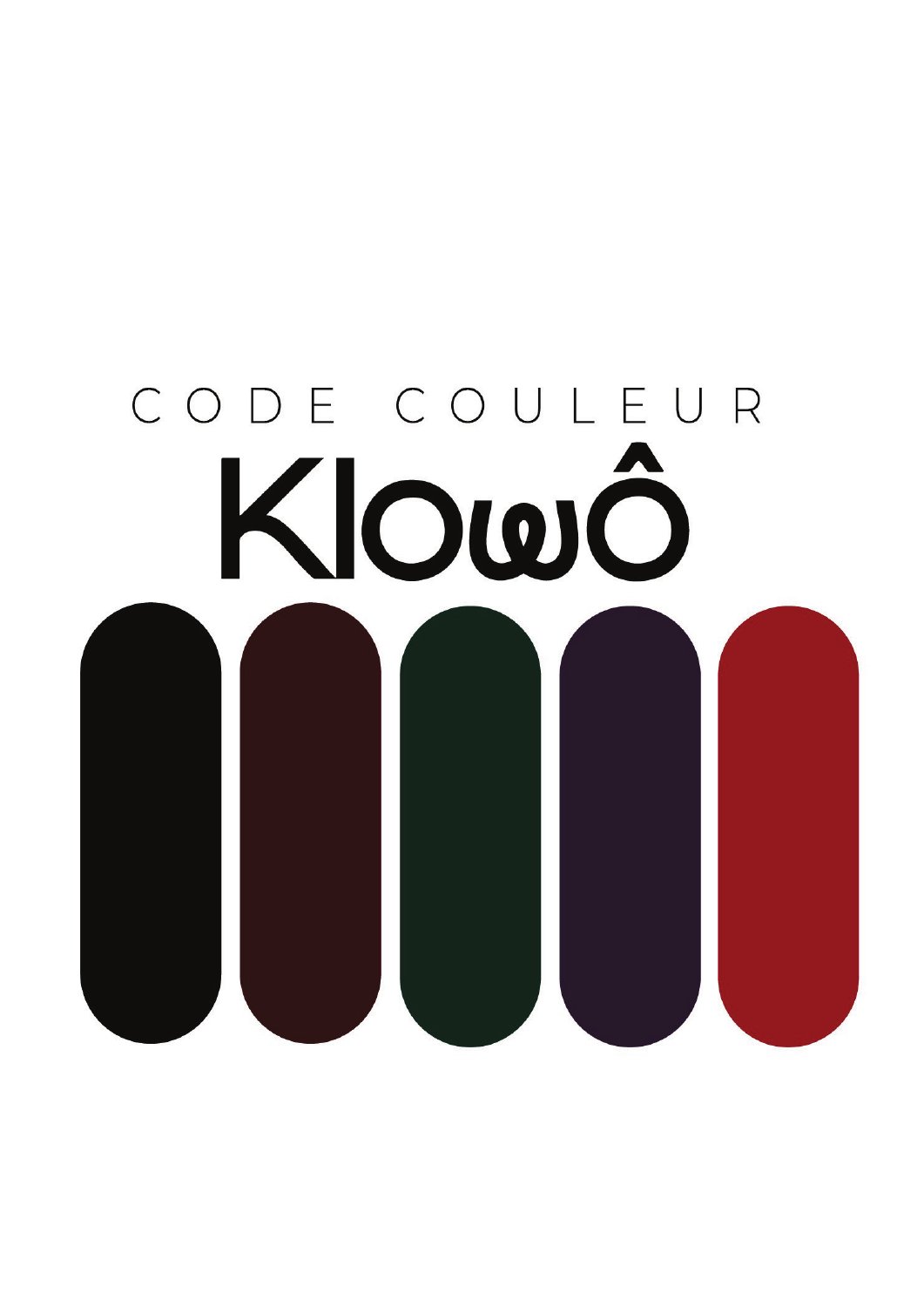 KLOWÔ COLLECTION · Identité & palette